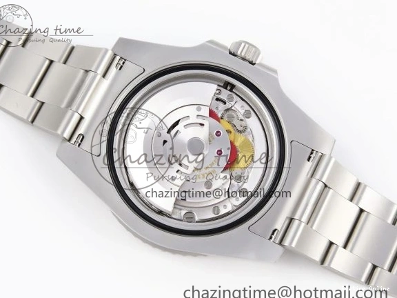 0225 ZeroBulk SUBMARINER DIW SANDBLASTED VSF 1:1 BEST EDITION ORANGE CERAMIC BEZEL ORANGE BLACK DIAL ON SS BRACELET VS 1765